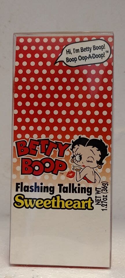 Betty Boop Flashing Talking Strawberry Sweetheart Ebay