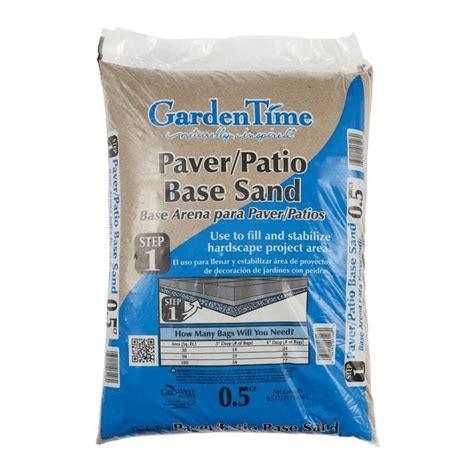 Garden Time 0.5-cu ft Paver Base Sand at Lowes.com