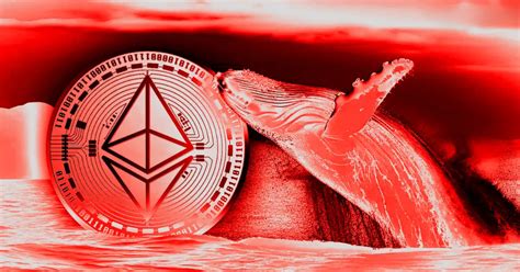 Ethereum Whale Dumps 23 Million Of ETH As Price Sinks