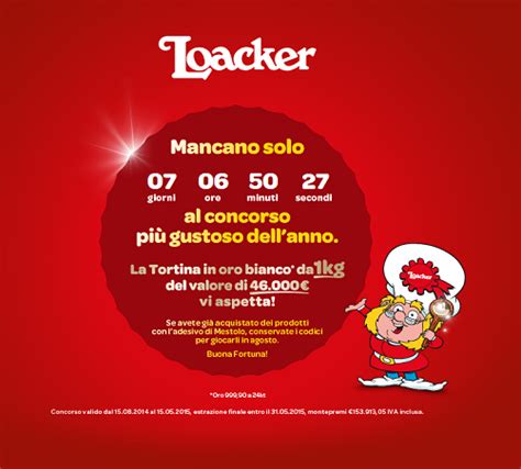 Anteprima Concorso Loacker Scopri Come Vincere Tortina In Oro Bianco