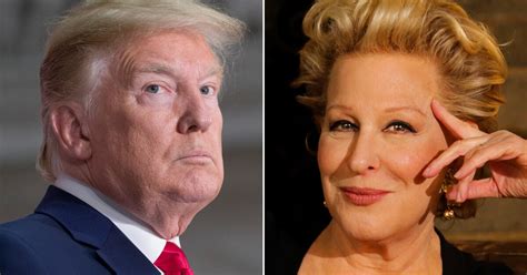 Donald Trump And Bette Midler Are Feuding Yes Again Los Angeles Times