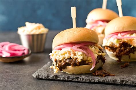 Slow Cooker Shredded Beef Sliders Homemade In The Kitchen