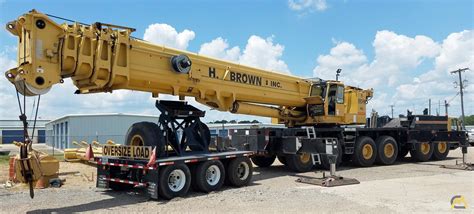 Grove Gmk B Ton All Terrain Crane For Sale Hoists Material