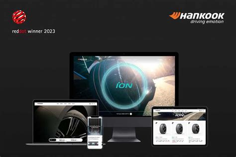 El Sitio Web De Hankook Tire Ganador Del Premio Red Dot Design Award