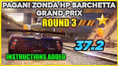 Asphalt Pagani Zonda Hp Barchetta Grand Prix Round