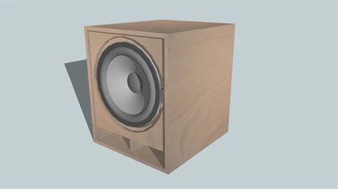 Subwoofer 15 3d Warehouse