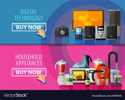 Household Appliances Logo Design Template Vector Image