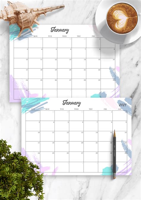 A Printable Calendar - Calendar Printables