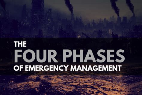 The Four Phases Of Emergency Management Artofit