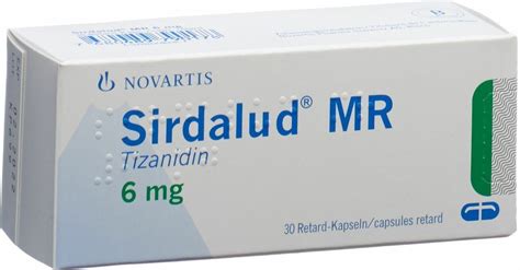 Sirdalud Mr Retard Kapseln 6mg 30 Stück In Der Adler Apotheke