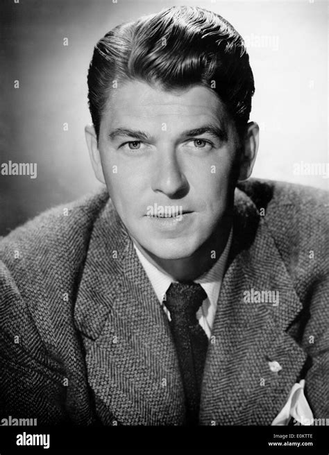 Portrait of Ronald Reagan before he became President Stock Photo - Alamy