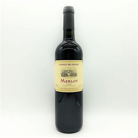 Lazio IGT Merlot Casale Del Giglio Enoteca Vino In Anfora