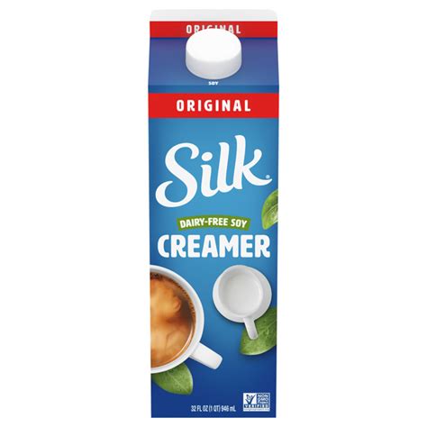 Save on Silk Dairy Free Original Soymilk Coffee Creamer Order Online ...