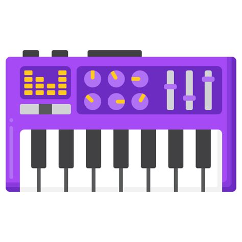 Synthesizer Flaticons Flat Icon
