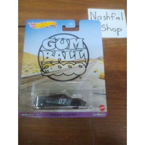 Hot Wheels Premium Pagani Huayra Gumball Car Culture HW Mattel Shopee Malaysia