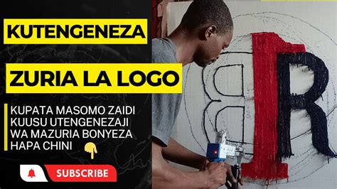 Jinsi Ya Kutengeneza Zuria Carpet Lenye Logo Ya Raba One Kwa