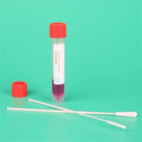 Test Sampling Dna Specimen Collection Nasal Swab Pcr Test Vtm China