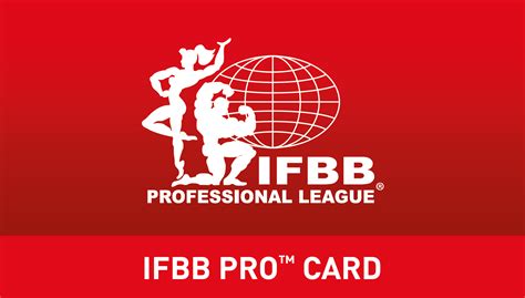 Logo Ifbb Pro Card Ifbb Pro