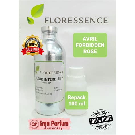 Jual 100 GRAM FLEUR REPACK BY FLORESSENCE SEARAH AVRIL FORBIDEN ROSE