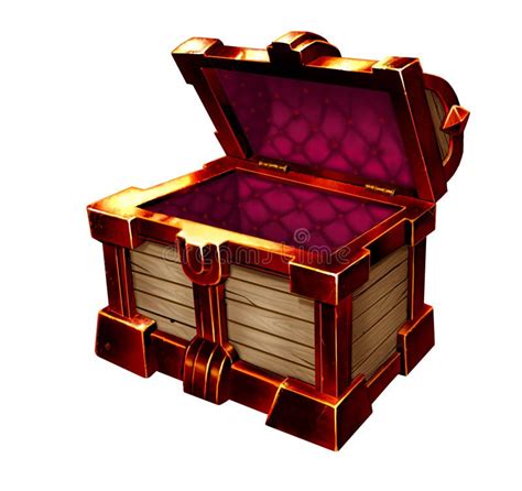 Empty Treasure Chest Stock Illustrations Empty Treasure Chest