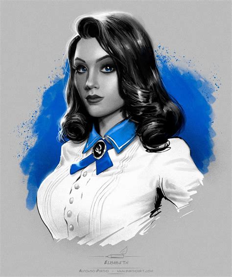 Elizabeth By Alfonso Pardo Martínez Bioshock Elizabeth Bioshock