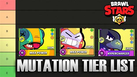 Brawl Stars Mutation Tier List All Mutations Ranked Best To Worst