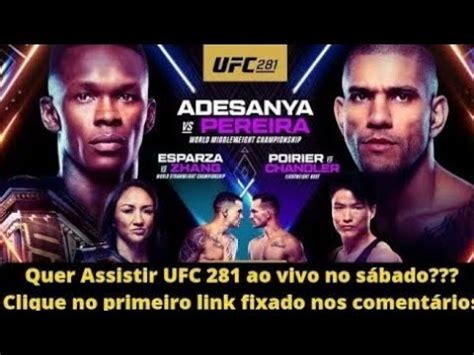 Onde Assistir Ufc Alex Poatan Pereira X Israel Adesanya Ao Vivo