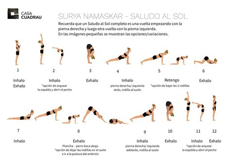 Cómo practicar Surya Namaskar de Yoga Saludo al Sol Clásico y