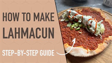 How To Make Lahmacun Lahmacun Recipe Turkish Pizza YouTube