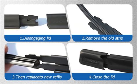 Amazon Hevle Pcs Wiper Blade Refill Universal Car Accessories