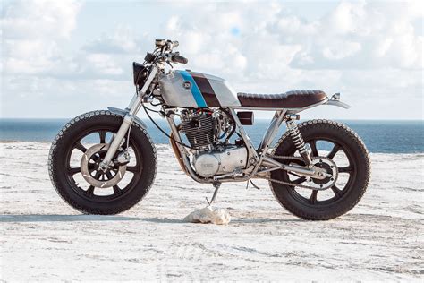 Yamaha SR 500 Scrambler für Kite Surfer Kerem von Bunker Customs