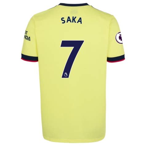 Echipament Fotbal Arsenal Bukayo Saka Tricou Deplasare