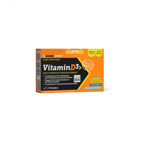 Vitamin D3 NamedSport 30 Compresse Farmacia Loreto