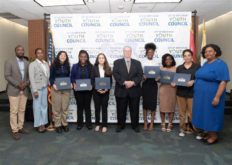 North Miami Youth Council inducted new leadership to provide a voice