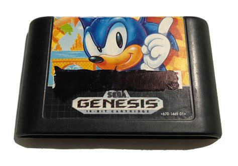 Sonic The Hedgehog Sega Genesis 1991 Cartridge Only UNTESTED