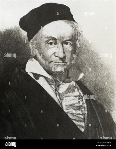 German Mathematician Carl Friedrich Gauss Hi Res Stock Photography And