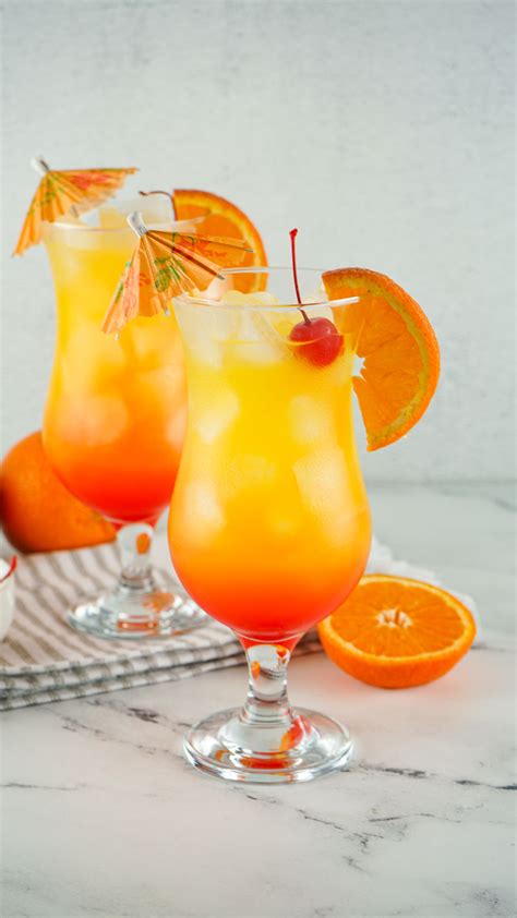 Tequila Sunrise Drink