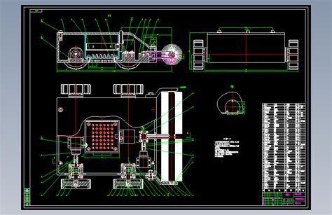 Jx969 游泳池清刷机器人结构设计（壁面清洗机器人设计cad图纸说明）autocad 2004模型图纸下载 懒石网