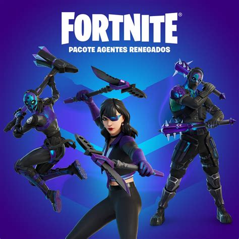 Fortnite Pacote Agentes Renegados