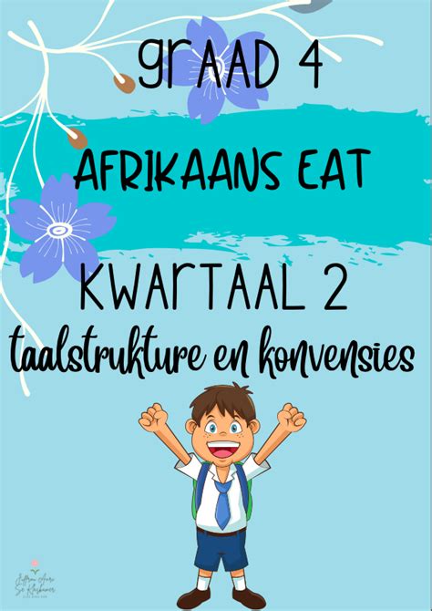 Graad Afrikaans Eerste Addisionele Taal Kwartaal Werkboek