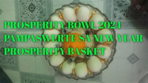 HOW TO MAKE PROSPERITY BOWL 2024 PAMPASWERTE SA NEW PROSPERITY