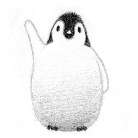 Comment Dessiner Un Pingouin Simple Image To U