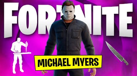 Fortnite X Michael Myers La Mejor Skin De Halloween Youtube