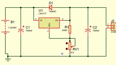 Fuente alimentación regulada LM 317 Electrónica Ocio