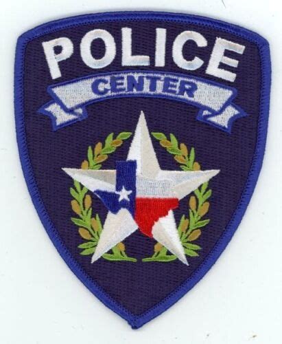 Texas Tx Center Police Nice Shoulder Patch Sheriff Ebay