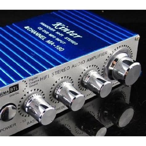 Kinter MA-180 12V MINI Power Amplifiers Car Computer Amplifier USB Port ...