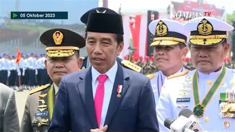 Respons Jokowi Soal Mentan Syahrul Yasin Limpo Yang Akan Menghadap Ke