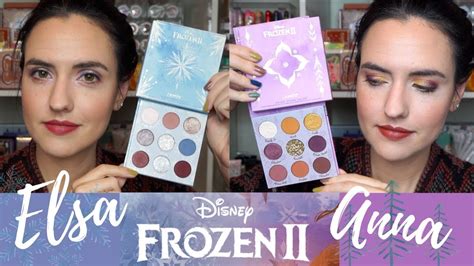 ColourPop Disney Frozen 2 Elsa And Anna Collections Swatches Of