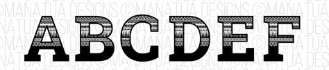 Samoan Tribal Letters Svg Polynesian Tribal Text Font Png Svg