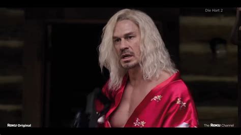 John Cena Featured In Die Hart 2 Die Harter Movie Wearing Blonde Wig